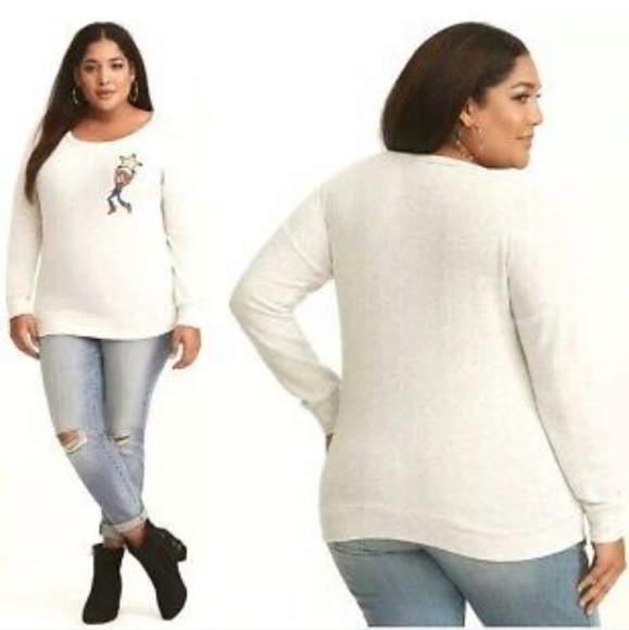 torrid Tops - Torrid Disney Pixar Woody Women Sweatshirt Size 1X